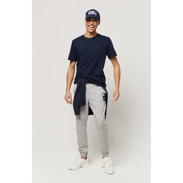 Tee-Shirt Jack's Base Regular Fit Crew | Ink Blue -A