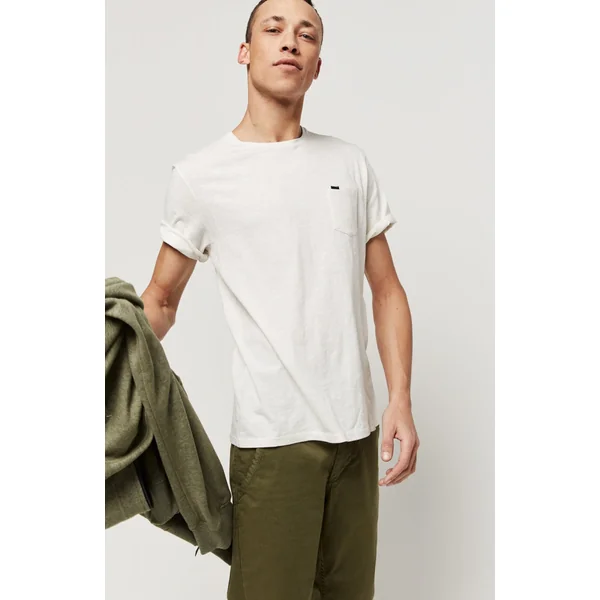 Tee-Shirt Jack's Base Regular Fit Crew | Powder White