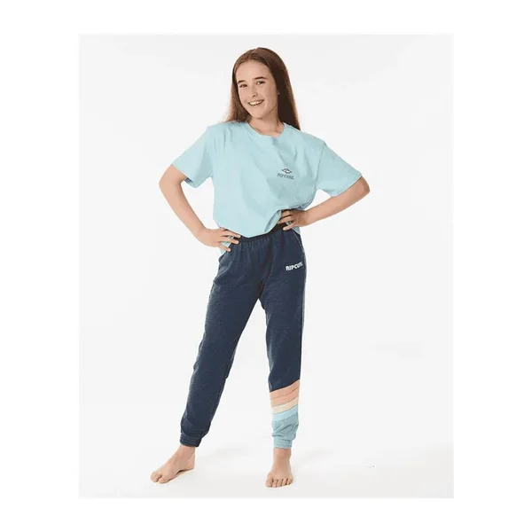 Teeshirt junior RIPCURL Shore Break Tee -Girl Light Blue