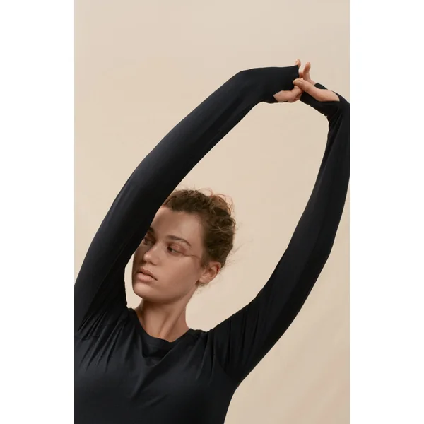 Tee-Shirt Manches Longues Yoga | BlackOut - A