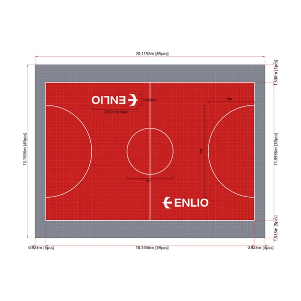 Terrain de HAND à 4 - ENLIO SES Classic