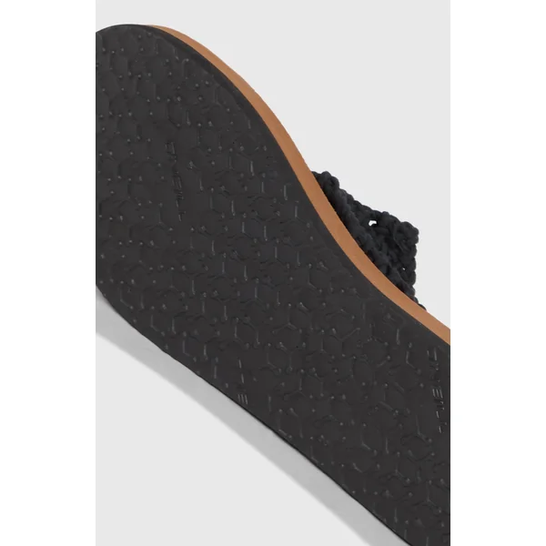 Tongs Ditsy Crochet | Black Out