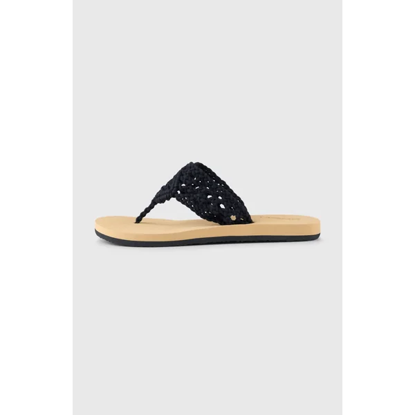 Tongs Ditsy Crochet | Black Out
