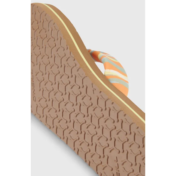 Tongs Ditsy Sun | Funky Peach Swirly