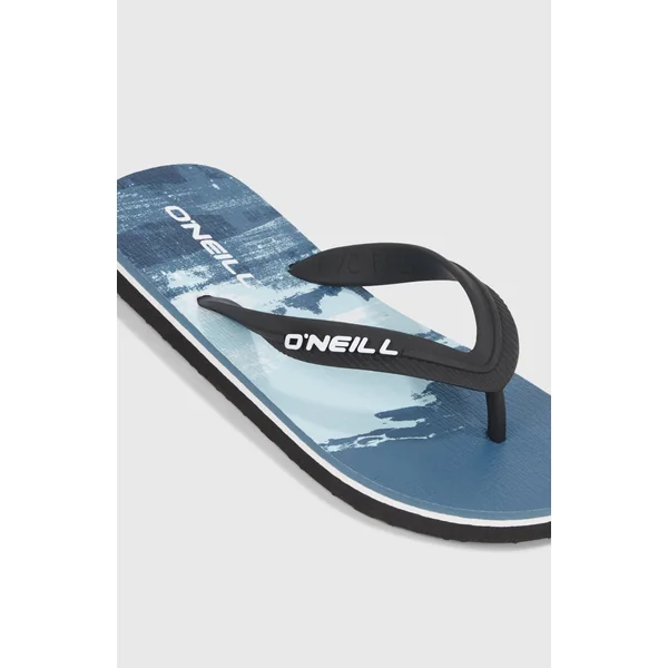 Tongs Profile Graphic | Blue Melted Stripe Boys