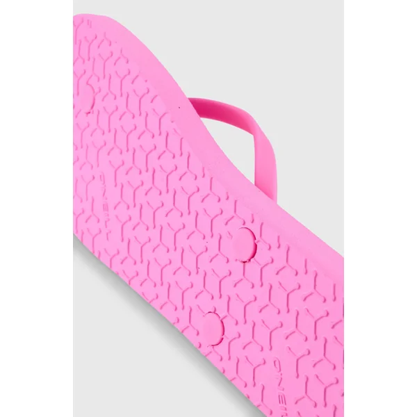 Tongs Profile à petit logo | Electric Fuschia
