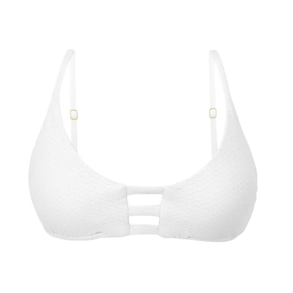 Top Bora-White Bra-Trio