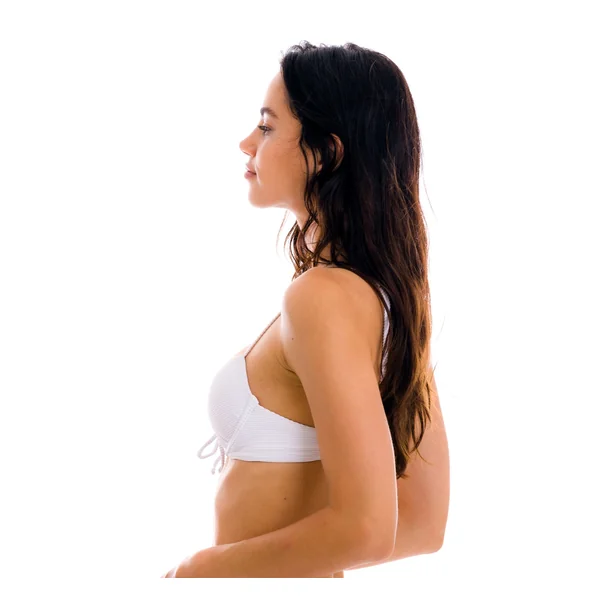 Top Cotele-Branco Balconet-Pushup