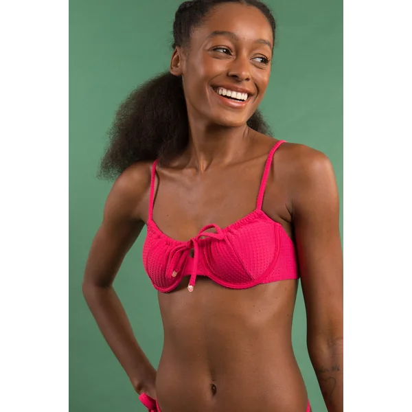 Top Dots-Virtual-Pink Balconet-Tie