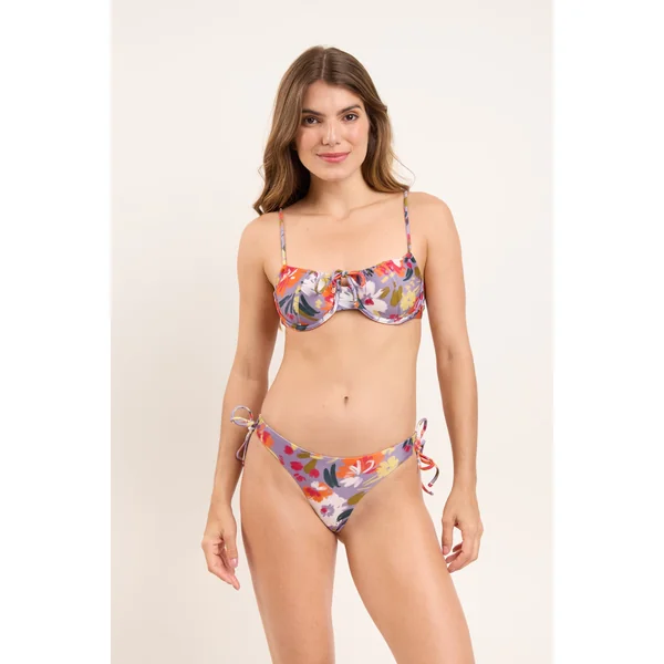 Top Garden-Flower Balconet-Tie
