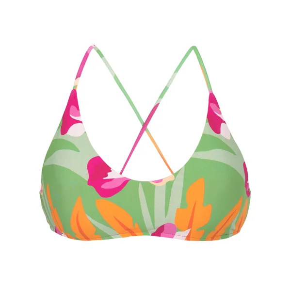 Top Green-Bloom Bralette