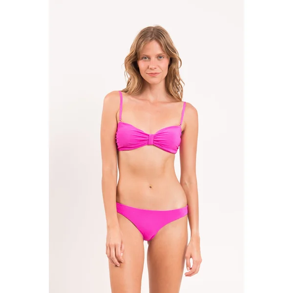 Top Malibu-Rosa Bandeau-Duo