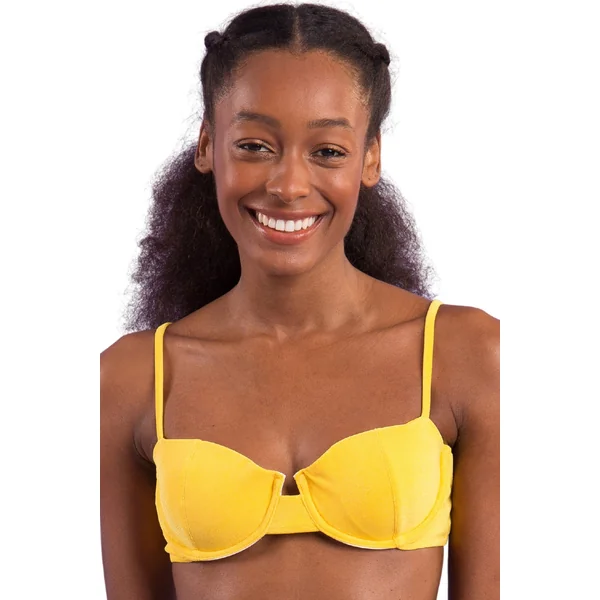 Top Malibu-Yellow Balconet