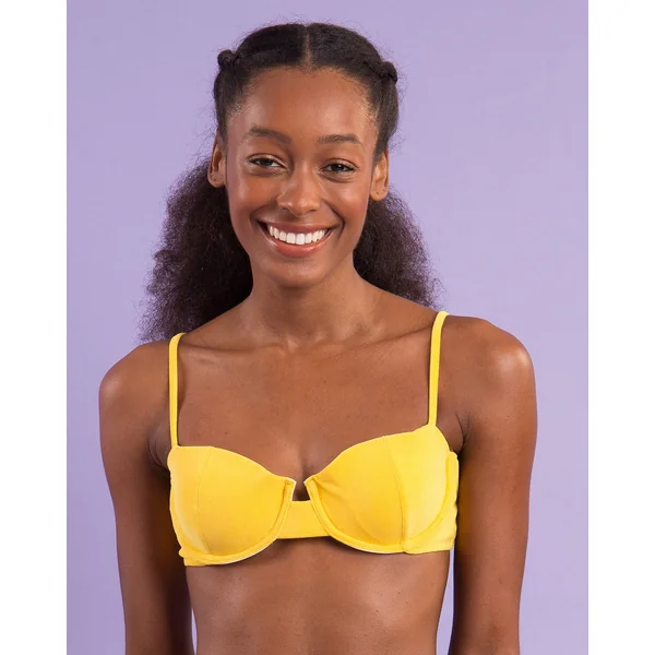 Top Malibu-Yellow Balconet