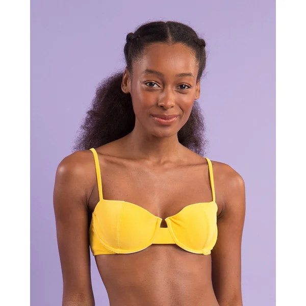 Top Malibu-Yellow Balconet