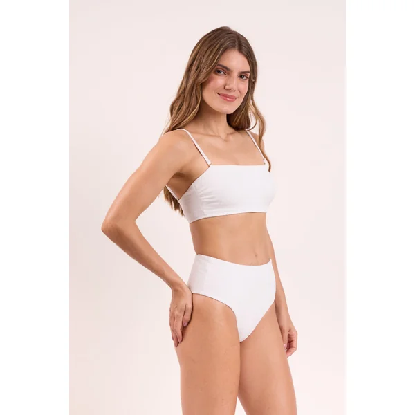 Top Memphis-White Bandeau-Reto