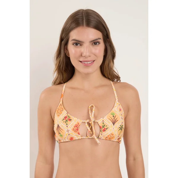 Top Mosaico Tank-Tie