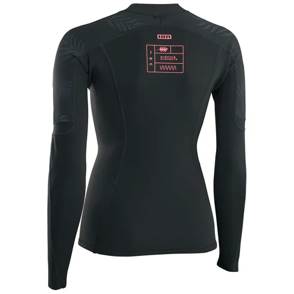 TOP NÉOPRENE FEMME ION ZIP 1.5MM NOIR