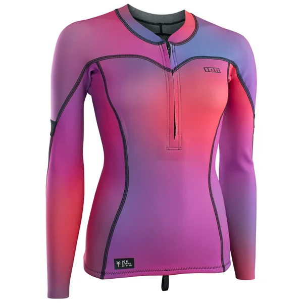 TOP NÉOPRENE FEMME ION ZIP 1.5MM ROSE DARK