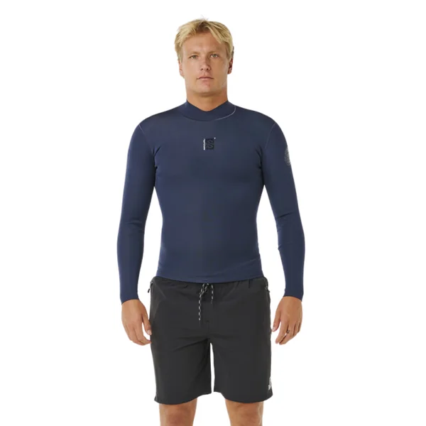 Top Néoprène RIP CURL DAWN PATROL Revo LS 1.5mm Bleu
