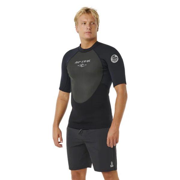 Top Néoprène RIP CURL OMEGA SS 1.5mm Noir