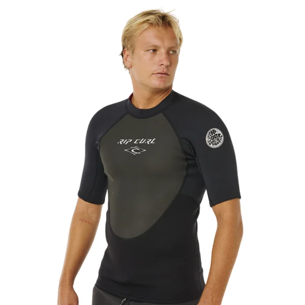 Top Néoprène RIP CURL OMEGA SS 1.5mm Noir