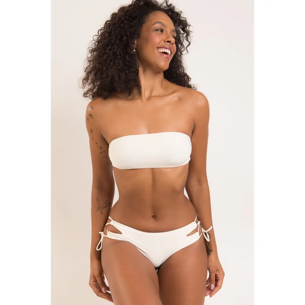 Top Off-White Bandeau-Reto