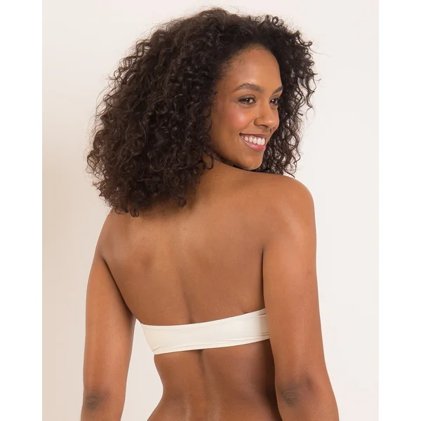 Top Off-White Bandeau-Reto