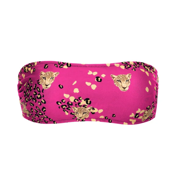 Top Roar-Pink Bandeau-Reto