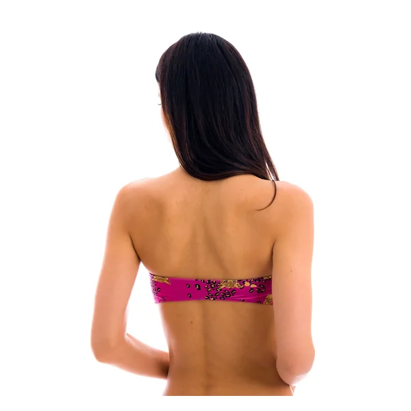 Top Roar-Pink Bandeau-Reto