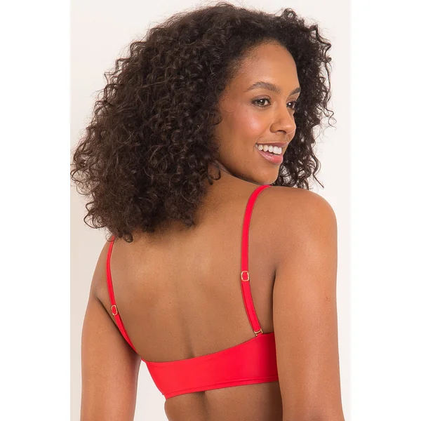 Top Rouge Bandeau-Reto