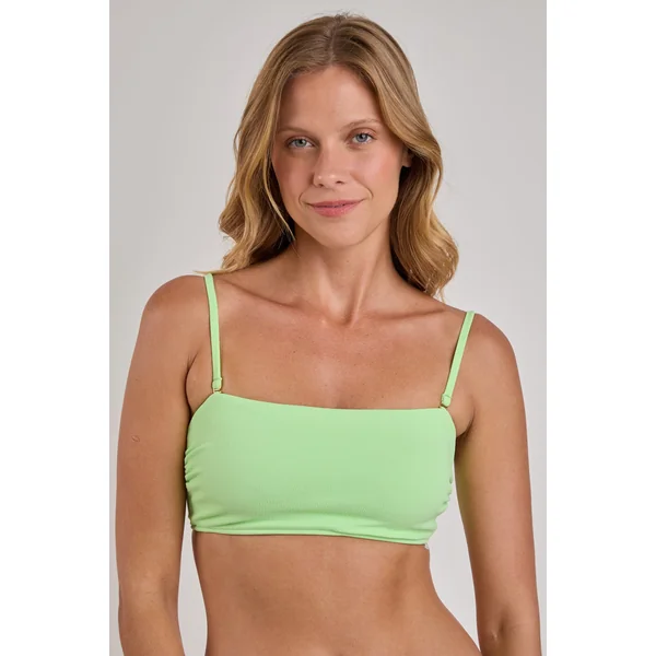 Top Sand-Menta Bandeau-Reto