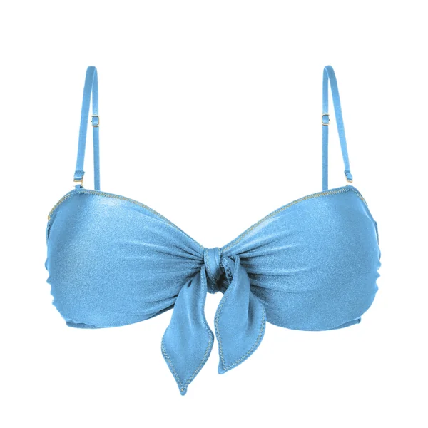 Top Shimmer-Baltic-Sea Bandeau-Knot