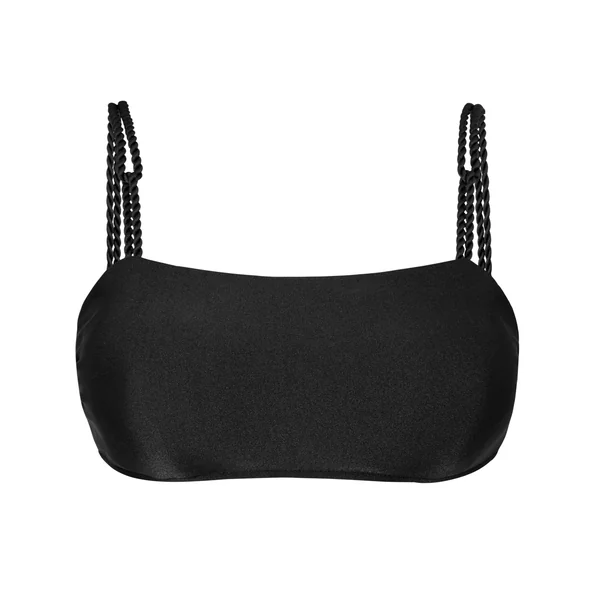 Top Shimmer-Black Bandeau-Reto