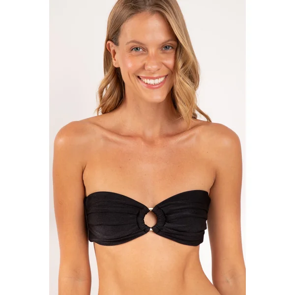 Top Shimmer-Black Mavi