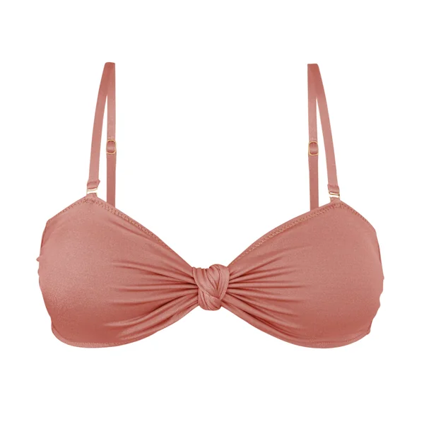 Top Shimmer-Copper Bandeau-Joy