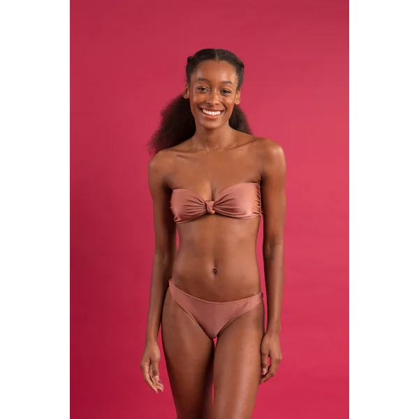 Top Shimmer-Copper Bandeau-Joy