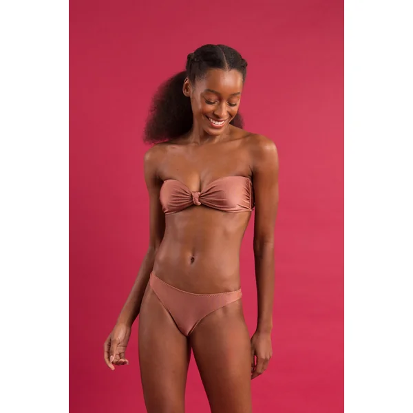 Top Shimmer-Copper Bandeau-Joy