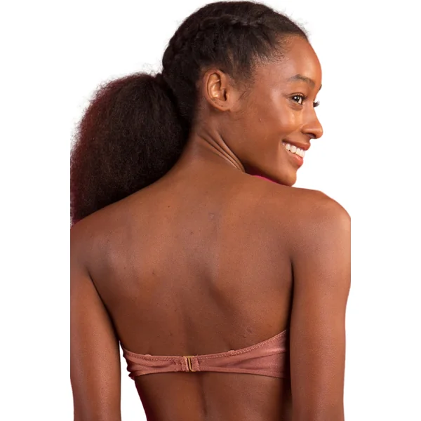Top Shimmer-Copper Bandeau-Joy