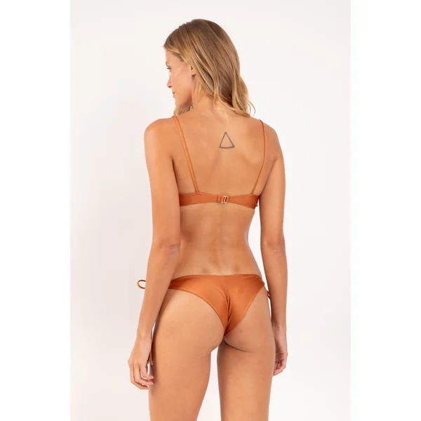 Top Shimmer-Nocciola Balconet-Tie