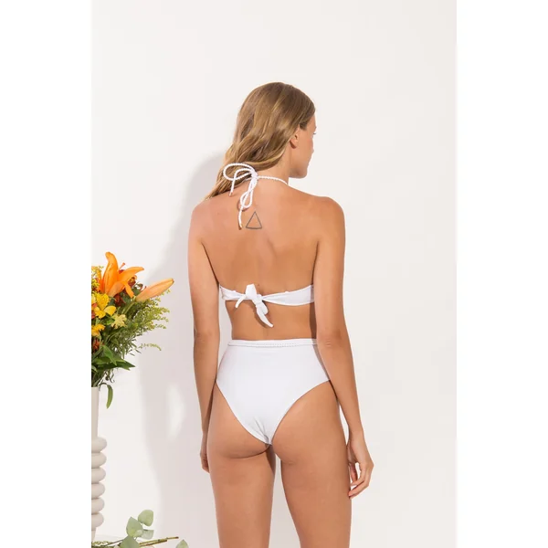 Top Shimmer-White Twist