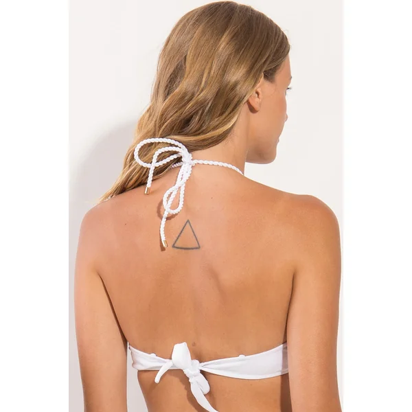 Top Shimmer-White Twist