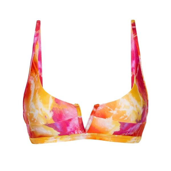 Top Tiedye-Red Bra-V