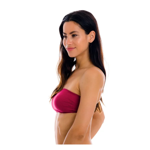 Top UV-Desejo Bandeau-Reto