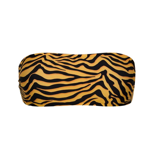 Top Wild-Orange Bandeau-Reto