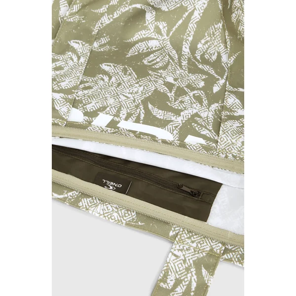 Tote bag Coastal Print | Green Textured Jungle