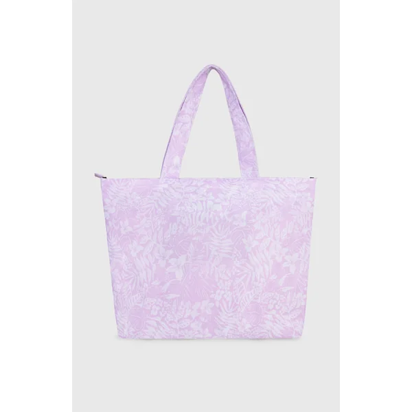 Tote bag Coastal Print | Purple Island Sky