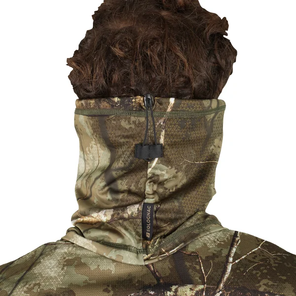 Tour de Cou chasse Respirant 500 CAMOUFLAGE TREEMETIC