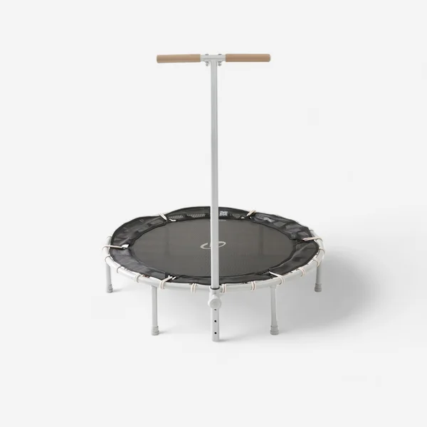 Trampoline fitness FIT TRAMPO500 avec barre frontale - Noir