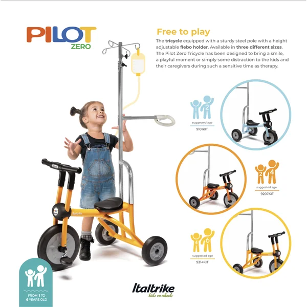 Tricycle Pilote 100 Zero limite Italtrike